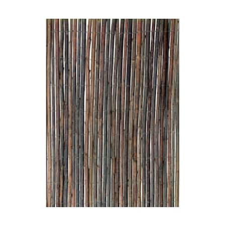 Cuadrado 13 ft. x 3 ft. 3 in. Decorative Garden Willow Wood Fencing Gray Brown CU3277861